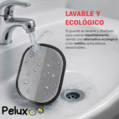 Guante electroestático Pelux® | Elimina los pelos en segundos