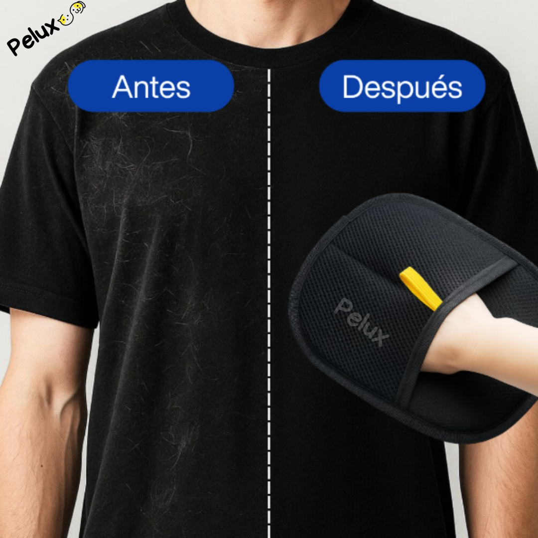 Guante electroestático Pelux® | Elimina los pelos en segundos